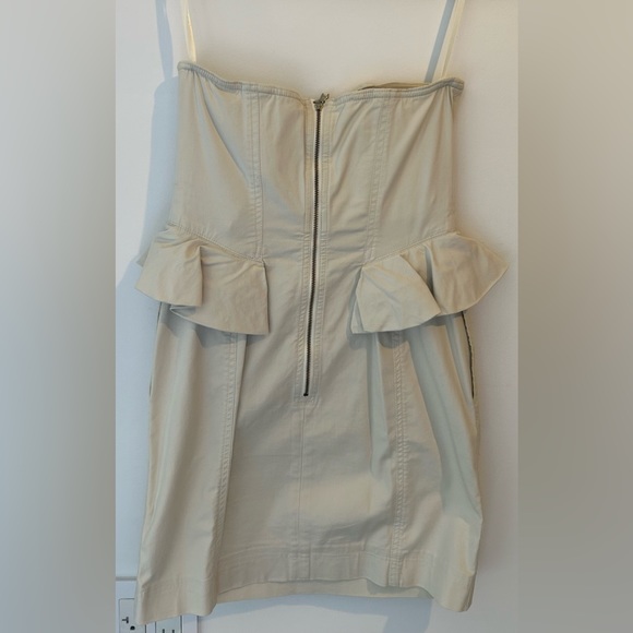 Marc by Marc Jacobs Cream Strapless Dress - Picture 6 of 7